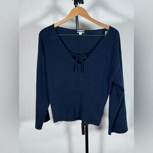 New JCrew Cashmere ribbed crewneck sweater
